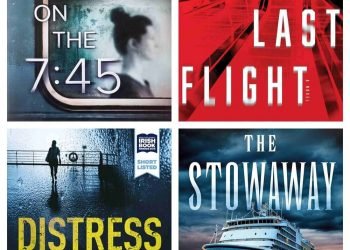 8 Thriller Books on Planes, Trains and Cars