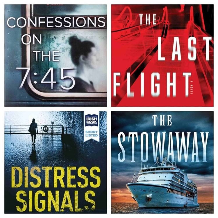 8 Thriller Books on Planes, Trains and Cars