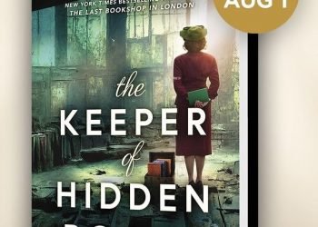The Keeper of Hidden Books’s cover has been revealed on January 14, 2023