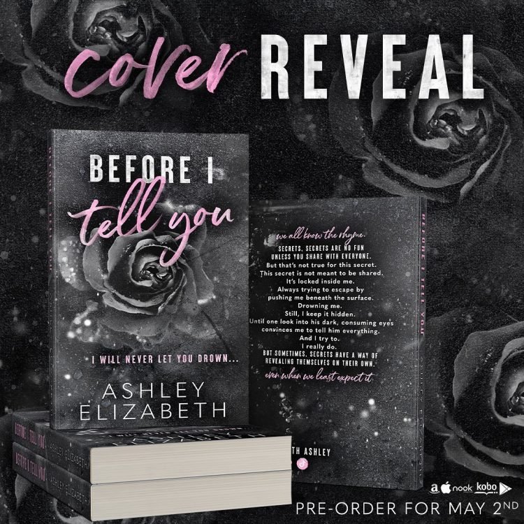 Before I Tell You’s cover has been revealed on February 15, 2023