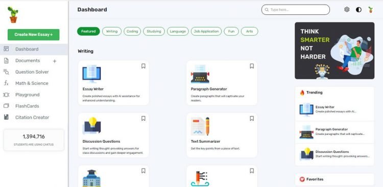 CaktusAI – First Ever Educational AI Tool, What, How, Pricing and More