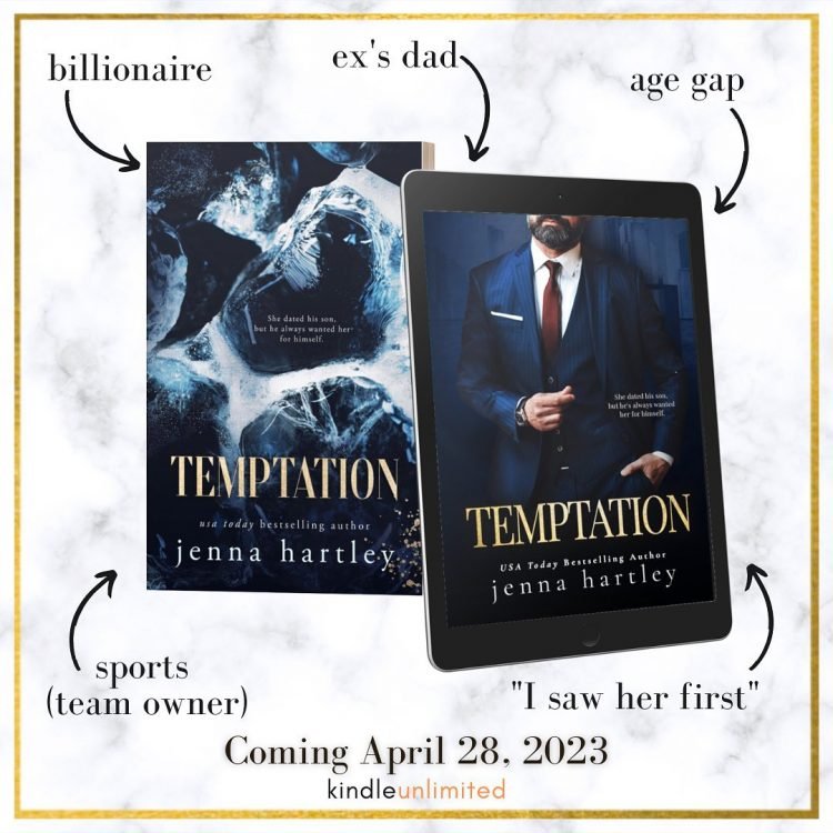 Temptation’s cover has been revealed on March 23, 2023