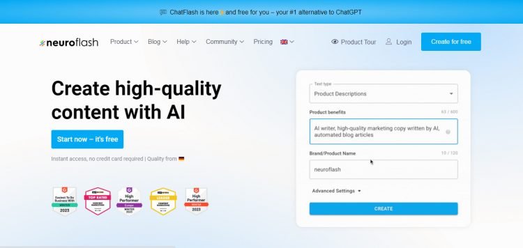 NeuroflashAI – Best AI Writing Tool? Features, Pricing, Review