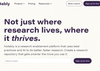 Notably – An AI-Powered Research Enablement Platform, Overview, Features, Pricing, Review